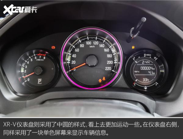 奕泽/探影/XR-V三车对比